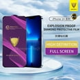 thumbnail image 2 of 2pcs Premium Tempered Glass For iPhone 16 15 14 13 12 11 Screen Protector Pro Max Full Glue X XR XS 7 8 Plus Armor Retail Box ok, 2 of 6