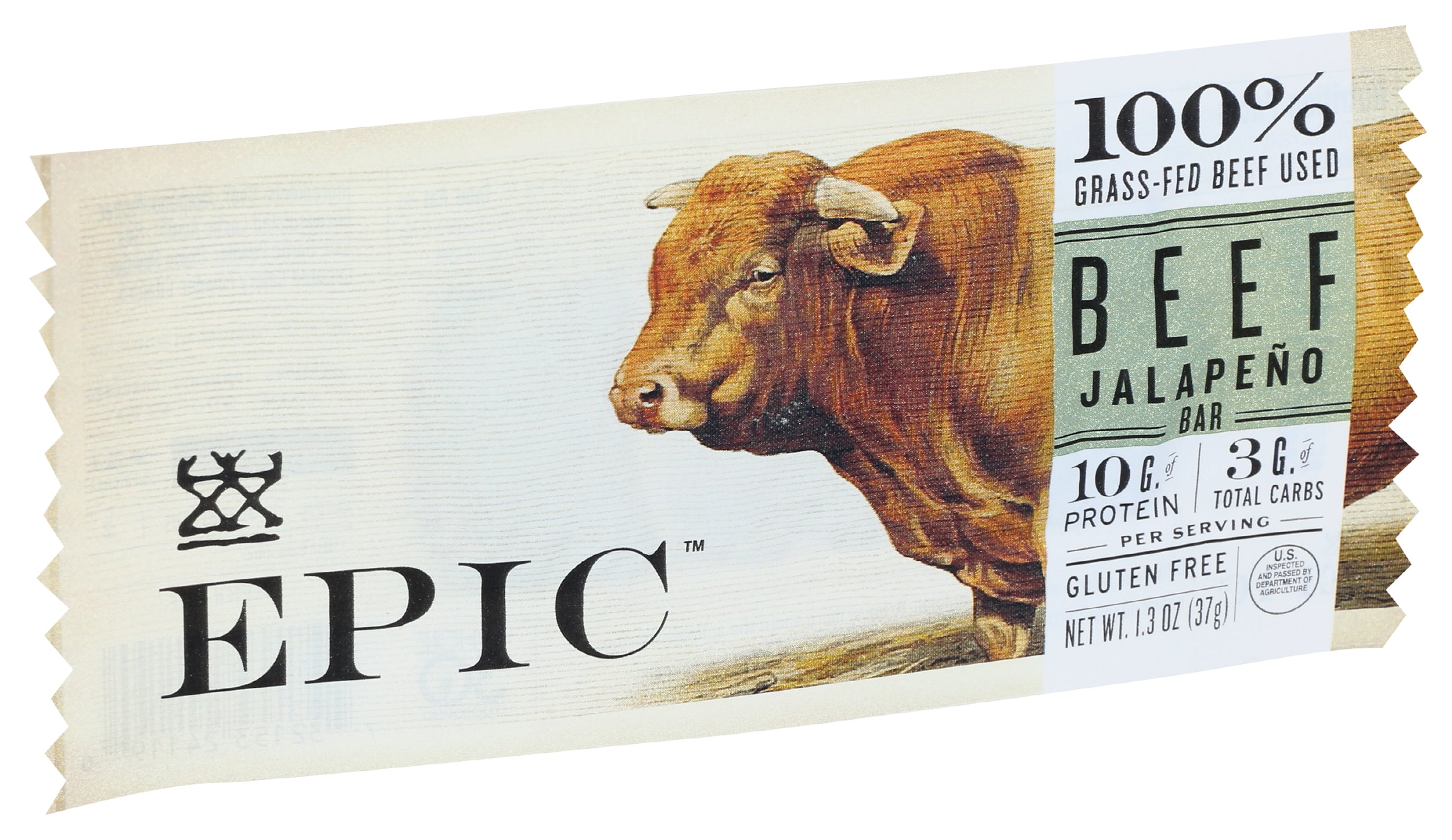 (Pack of 12), Epic Beef Jalapeño Bar, 1.3 oz