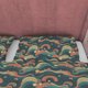 thumbnail image 3 of Juego de cama retro con diseño ondulado verde, funda nórdica de diseño abstracto, edredón boho, 3 of 6
