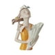 thumbnail image 2 of Jarrón de estatua femenina, figura de niña moderna, maceta de resina elegante, maceta de escritorio, figuritas de niña, florero para decoración de Naranja, 2 of 8