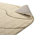 thumbnail image 5 of Modway Jubilant 5' x 8' Abstract Swirl Shag Area Rug in Cream, 5 of 7