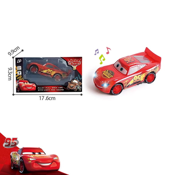 Nuevo Disney Pixar Cars 3 Lightning Mcqueen Big Wheels Tío Camión Ramírez Storm Jackso Cruz Coche de Aleación Sonido y Luz Juguetes Regalos