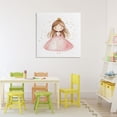 thumbnail image 3 of Stupell Industries Cottage Little Princess with Pink Gown Canvas Art, 30 x 30, by Creative Studio, 3 of 8