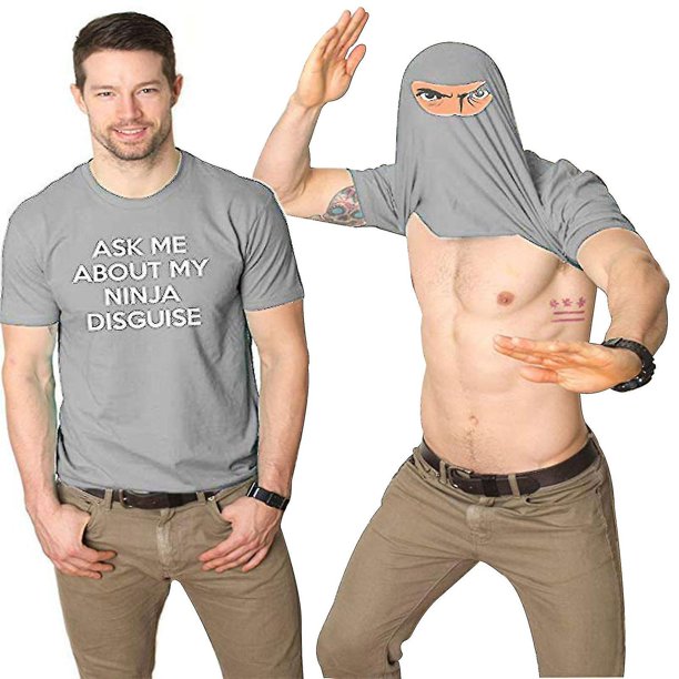 2023 Best Discount Ask Me About My Ninja Disguise T-shirt Karate Martial Arts Adults Tee Top-40%off