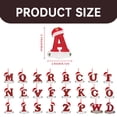 thumbnail image 3 of Ofertas navideñas de hoy de ELEVENTIME: Adorno para árbol de Navidad, gorro navideño de 26 letras, adornos colgantes, adornos navideños para fiestas, coronas y decoraciones de fiestas., 3 of 8