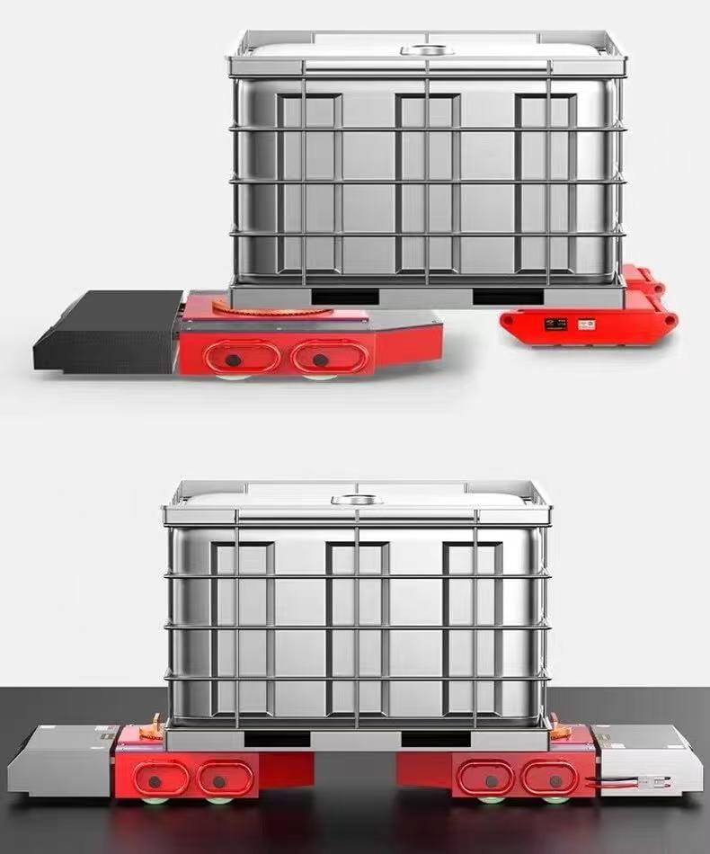 20 Tons Electric Machine Mover Skate,Electric Machinery Skate, 360° Mobile Transportation Tank Trolley,Industrial Heavy Machine Dolly Skates