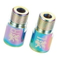 thumbnail image 1 of Extensores de pedales de bicicleta, adaptadores de pedal de eje extensible extendidos de 20 mm/0,79 pulgadas que se adaptan a cualquier pedal roscado vistoso shamjiam Pedal de bicicleta extendido, 1 of 8