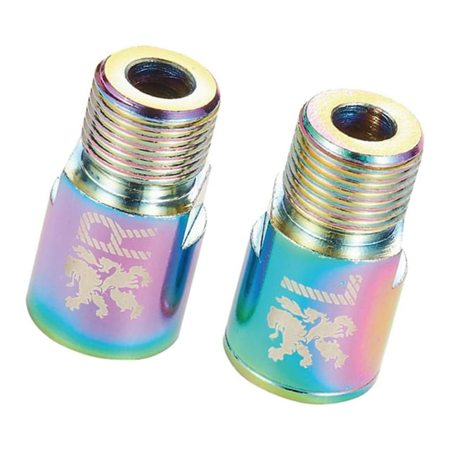 Extensores de pedales de bicicleta, adaptadores de pedal de eje extensible extendidos de 20 mm/0,79 pulgadas que se adaptan a cualquier pedal roscado vistoso shamjiam Pedal de bicicleta extendido