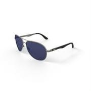 PRX Men’s Sunglasses, Captain - Gunmetal, Aviator, Metal, 60-13-132, with Case
