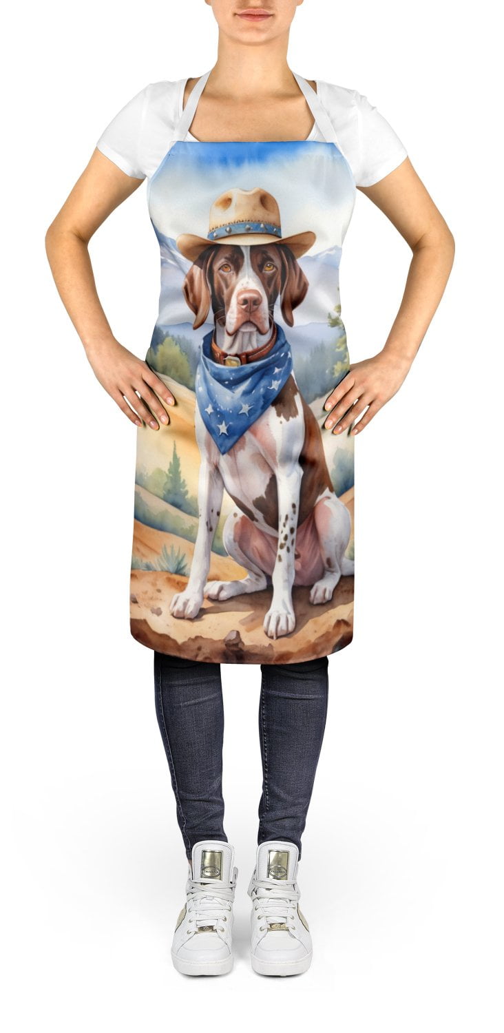 Pointer Cowboy Welcome Apron 27 in x 30 in