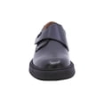 thumbnail image 3 of Zapato escolar Audaz para niño de piel en negro Igor con tira guresa de contacto, 3 of 5