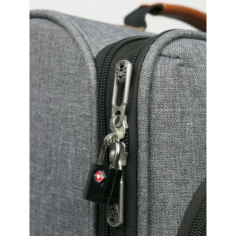 Coleman Brockton 20 Upright Spinner Luggage Grey with