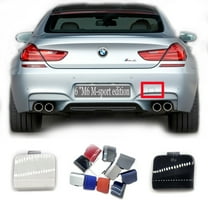 Trimla Rear Tow Cover for BMW M6&6 series F06 F012 F13 Fit 640dX 640iX 650iX 2012 2013 2014 2015 2016 2017 2018 Convertible Gran Coupe M-Sport bumper Hook Eye Cap 51128052679