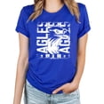 thumbnail image 3 of Eagles Shirt for Teens Women and Men Team Game Day T-Shirts School Spirit Tee Vintage Royal Shirt Adult Large, 3 of 5