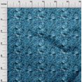 thumbnail image 3 of oneOone Viscose Chiffon Blue Fabric Abstract Floral Craft Projects Decor Fabric Printed By The Yard 42 Inch Wide-2ra, 3 of 5