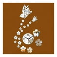 thumbnail image 2 of Home Decoration Wall Clock Modern Design Reloj De Pared Large Decorative Acrylic Quartz Living Room Needle Mirror Abstract DIY Wall Clock Watch Clocks Gold, 2 of 8