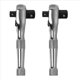 thumbnail image 1 of 2X Llave de Vaso de Trinquete de 72 Dientes Mini 3/8 Pulgadas 1/2 Pulgadas Llave DinamoméTrica de Doble Punta Llave Inglesa Varilla Destornillador Herramienta, 1 of 8