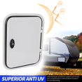 thumbnail image 4 of RV Baggage Door, Aluminium Alloy Frame H500 W400mm Rounded Corner  Baggage Door  For Trailer, 4 of 8