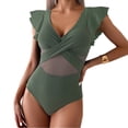 thumbnail image 5 of Summer Fashionable Quick-drying Sports One-piece Swimsuit, Mesh Beach Bikini Swimsuit, 5 of 8