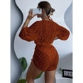 thumbnail image 3 of Women Bikini Cute Sport Push Up Swimsuit Mesh Drawstring Swimsuit 3 Piece Swimsuit Women Shorts Suit Leopard Swimsuit Women plus Womens Skirted Swimsuit Bottoms Underwire Bathing Suit Tops for Women, 3 of 6