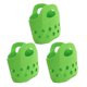 thumbnail image 5 of Cesta de Juguete de frutas, 3 piezas de 3 piezas que guardan escaneos de vegetales en la barandilla de vergüenza suave, 5 of 7