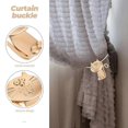 thumbnail image 3 of Curtain Tie Backs for Curtains Cat Decorative Tie Back Buckles Drape Holder Tiebacks Buckle, 3 of 3