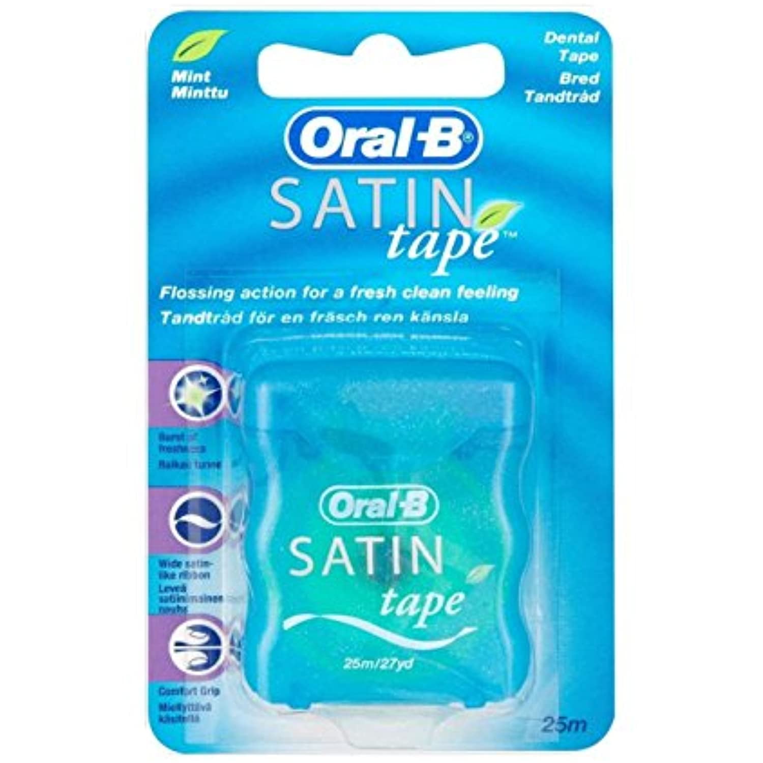 Oral B Satin Dental Tape, 27 Yards