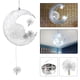 thumbnail image 4 of AC110-220V Lámpara colgante con forma de luna 5LED, lámpara de estilo moderno blanco frío para habitación, estudio y cafetería, 4 of 8