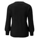 thumbnail image 5 of Gibobby Suéter para mujer, Sueteres Canalé Sweater Dama Diseño de Moda Abrigo Ligero Invierno Blusa Manga Larga Multilooks Elegante o Casual(Negro,XG), 5 of 5