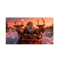 thumbnail image 4 of Christmas Garage Door Cover Decorations Large Garage Cover Holiday Decorative Door Banner Santa Claus Backdrop for Xmas Indoor Outdoor Decor(6 x 13 ft), 4 of 5
