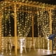 thumbnail image 5 of New Year 2025 Christmas Decorations For Home Outdoor Hanging Ornaments Solar LED Garlands On The Window Curtain Light 3Mx3M, 5 of 5
