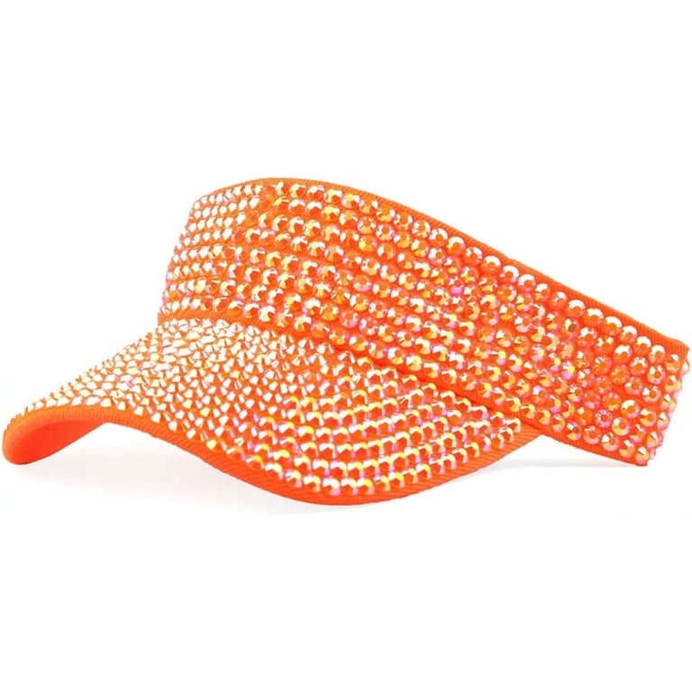 Dalrosia Glitter Visor Shiny Rhinestones Sport Golf  display picture 3