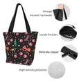 thumbnail image 4 of Honeii Disco Mirror Ball Print Women Top Handle Satchel Handbags,Fashion Handbag,Messenger Tote Bag Purse for Women,Shoulder Bag Handbag for Travel, Work, 4 of 6