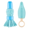 thumbnail image 2 of Cepillo de bebé Baoblaze Cepillo de botella Azul 360 grados, 2 of 8