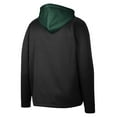 thumbnail image 3 of Men's Colosseum Black Michigan State Spartans Luge 3.0 Quarter-Zip Hoodie, 3 of 3