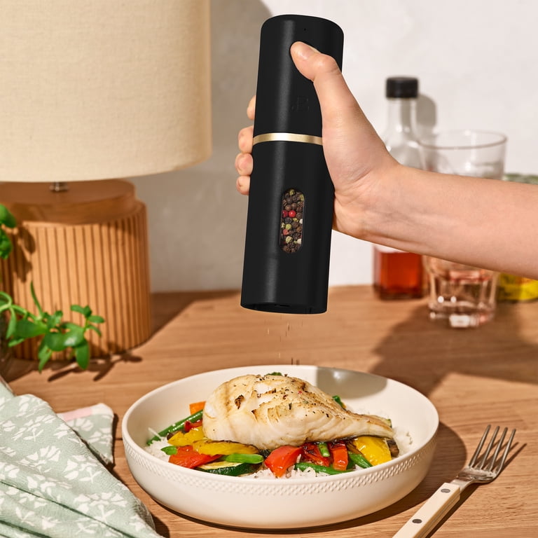 Beautiful Rechargeable Electric Salt & Pepper Grinder Set photo 7
