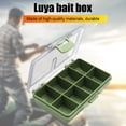 thumbnail image 4 of Caja de cebo para aparejos de pesca, equipo de contenedor de cebo para señuelos de peces (8 rejillas), 4 of 5