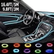 thumbnail image 2 of Alta Calidad 16.4FT 9.8FT 5 Metros 3 Iluminación Interior Del Coche Tira LED Automática EL Alambre Cuerda Auto Atmósfera Lámpara Decorativa Flexible Luz De Neón DIY, 2 of 4