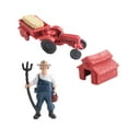thumbnail image 5 of Kokiya Mini Barn Farm Toys Playset Educational Toy Farm Animals Figurines Set for 3 4 5 3Pcs, 5 of 9