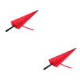 thumbnail image 3 of Transemion Women Mens Extra Large Manual Business Umbrella Windproof Golf Red 2Set, 3 of 6