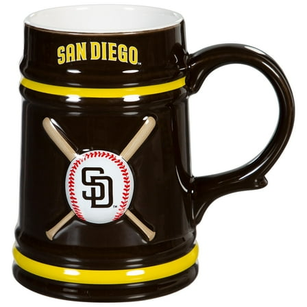 San Diego Padres 24oz. Ceramic Stein Cup with Gift Box
