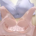 thumbnail image 3 of Socisucc Woman's Color Comfortable Hollow Out Perspective Bra Underwear No Rims, 3 of 3