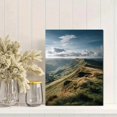 thumbnail image 2 of Sunrise Mountain Path Canvas Print Cafe Kitchen Home Wall Art, 2 of 8