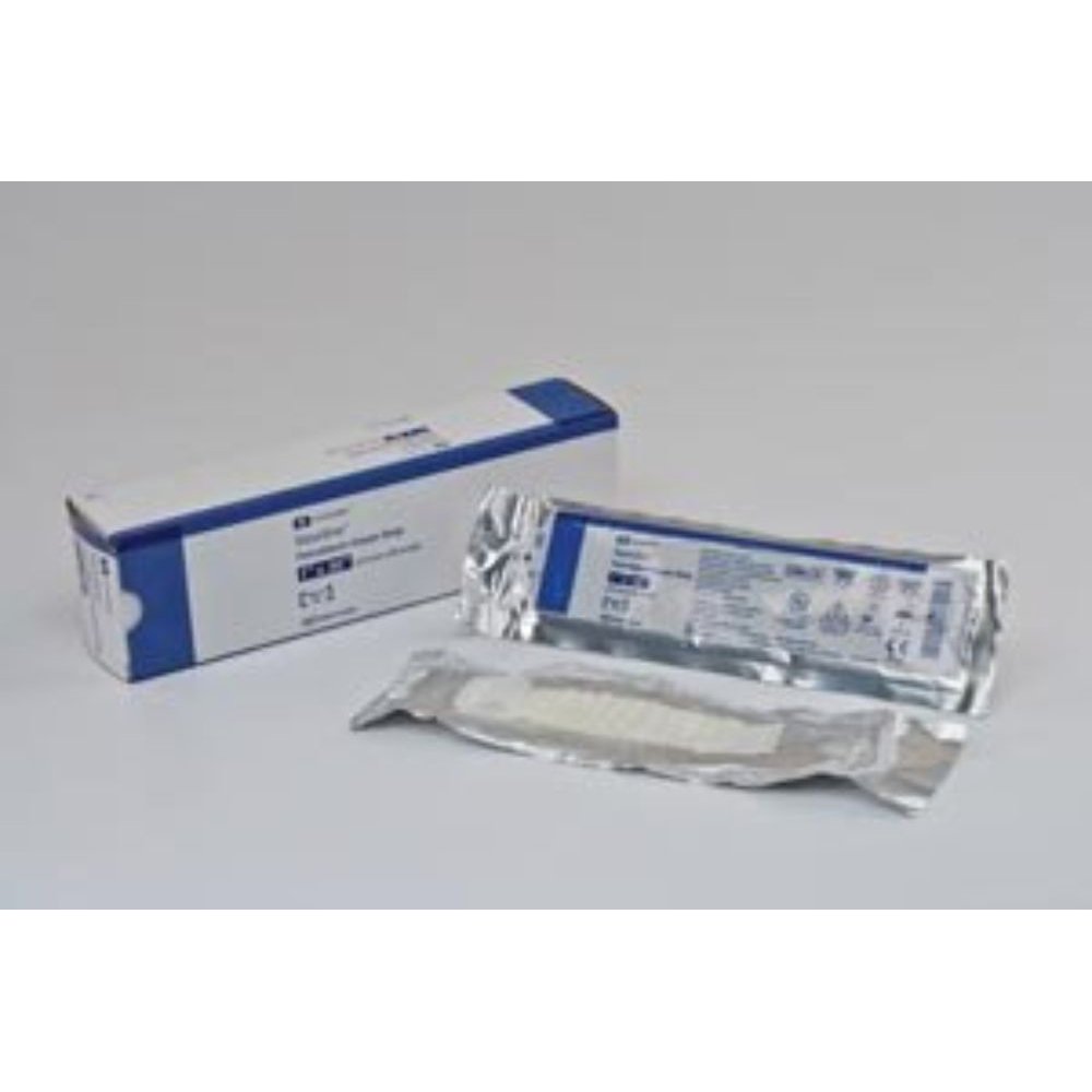 Fine mesh, absorbent gauze impregnated with white petrolatum. Non