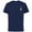 Navy, variant on Disney Princess Mulan Small Print - Short Sleeve Cotton T-Shirt for Adults - Customized-Black