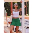 thumbnail image 6 of Ekouaer Tennis Skort for Women High Waisted Athletic Skirts Lightweight Golf Skort with Shorts Pocket Workout Pickleball Cheer Skirt, 6 of 7