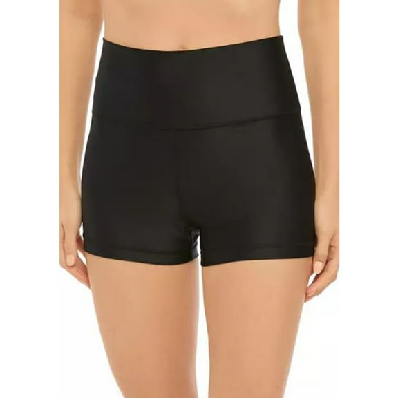 Calvin Klein Boy Short Swim Bottoms, Black, X-Small