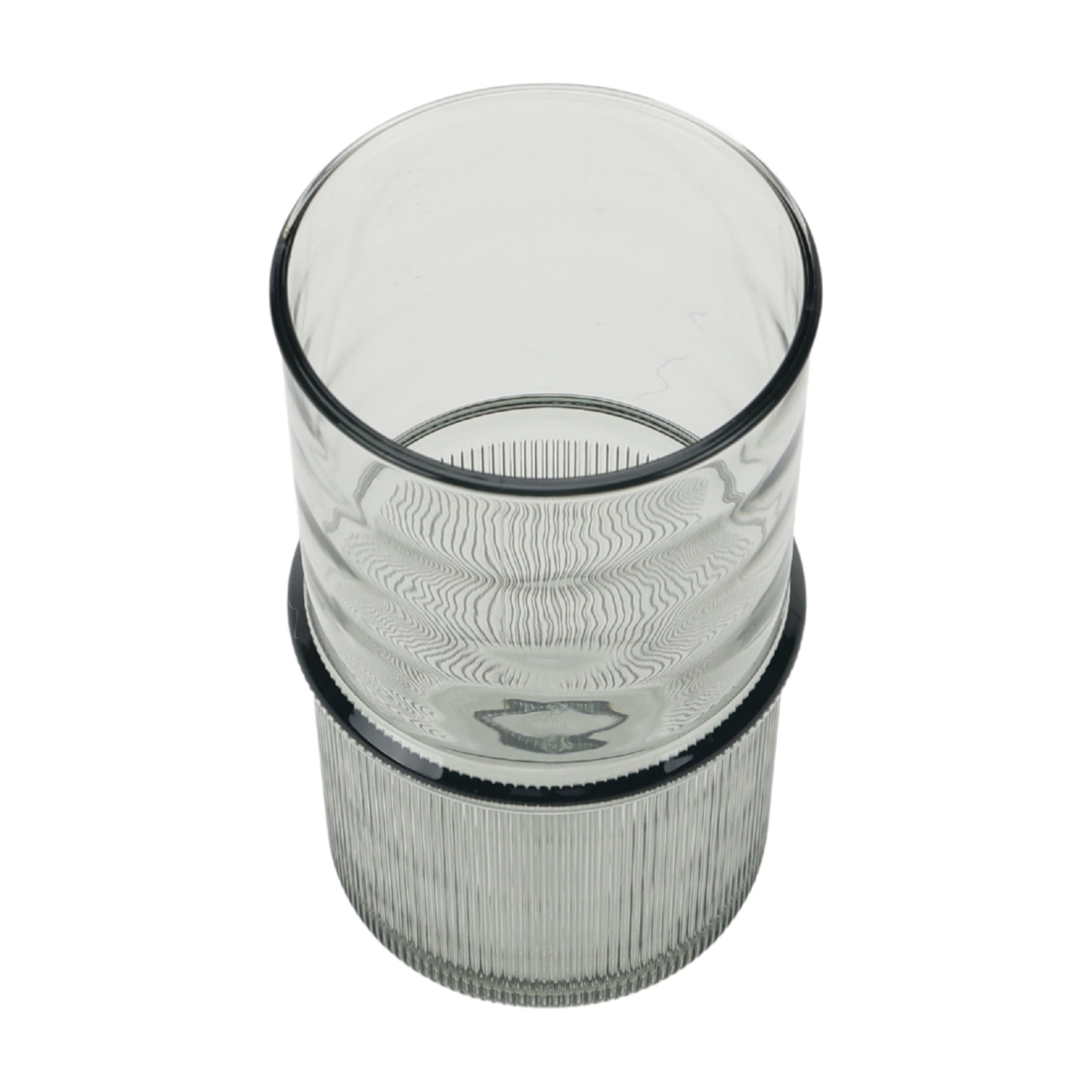 Better Homes and Gardens 21-Ounce Tall Green Ribbed Tritan Tumbler