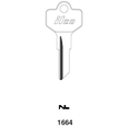 thumbnail image 3 of Kaba Ilco 1664 Key blank, Cessna (10-Pack), 3 of 3