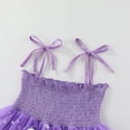 thumbnail image 5 of WIBACKER Toddler Baby Girl 3D Ghost Halloween Princess Dress Girls Spaghetti Strap Tiered Tulle Tutu Dresses Summer Mini Smocked Sundress 1-6Y, 5 of 12